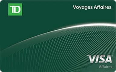 Carte Visa TD Voyages Affaires