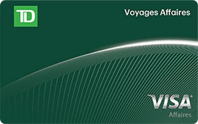 Carte Visa TD Voyages Affaires