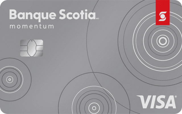 Carte Visa Momentum Scotiaᴹᴰ sans frais annuels